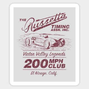 Russetta Timing Association 1939 Sticker